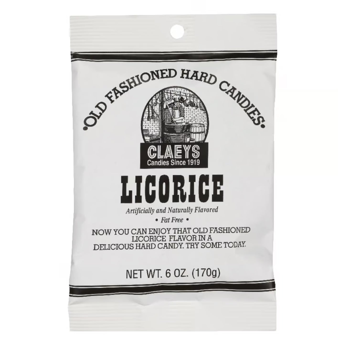 Claey's Licorice Drops Bag