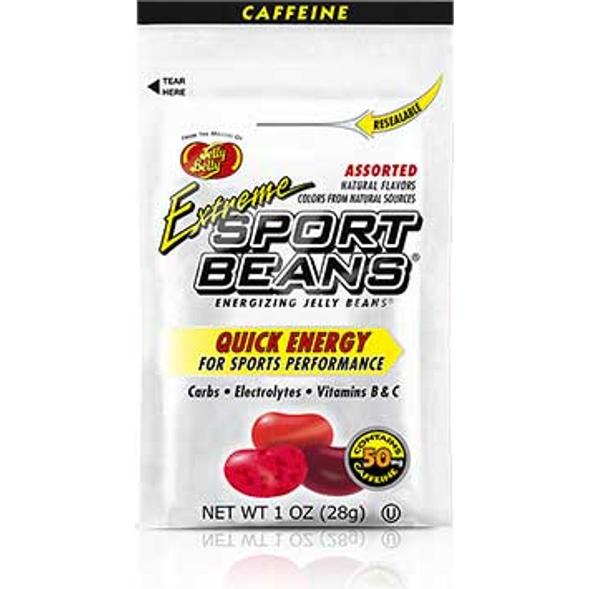 Extreme Sport Beans® Jelly Beans With Caffeine - Assorted Flavors