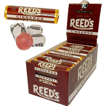 Reed's Cinnamon Hard Candy 7 Pc 1.01 Oz Roll